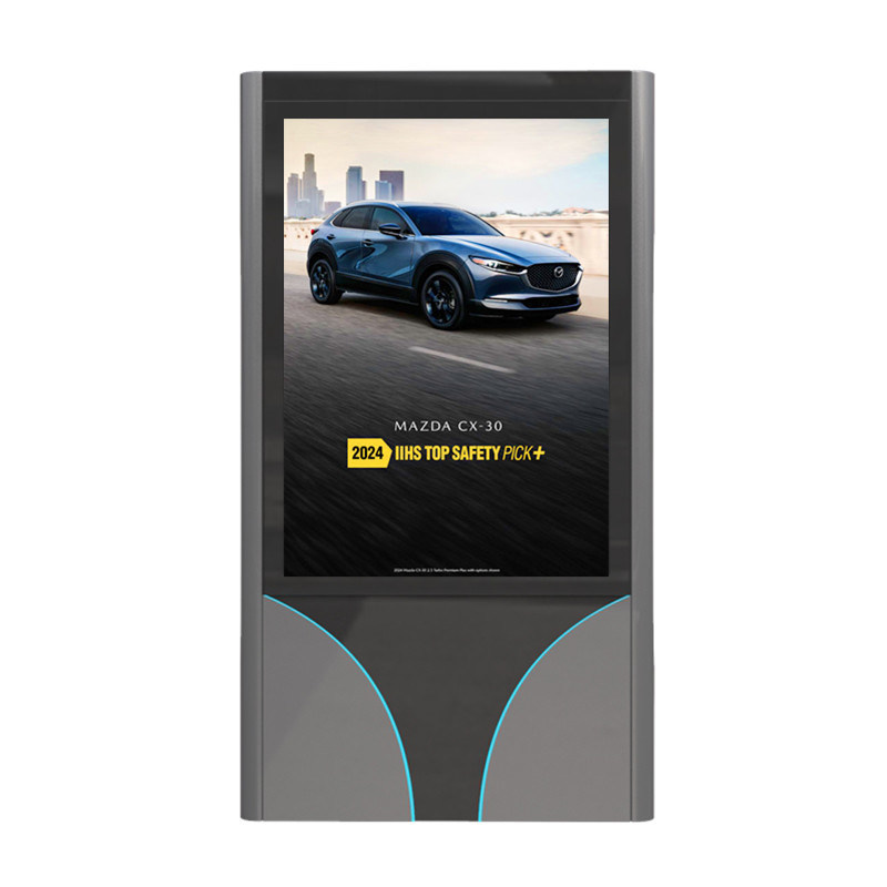 Fácil instalación P4 P5 P6 P8 P10 10000nits 3840hz mupi pantalla exterior de señalización digital