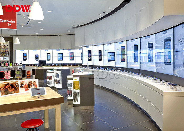 brillo video de la pulgada 700nits de la pared 46 de 8Bit el 16.7M Curved LCD alto con las fans de poco ruido