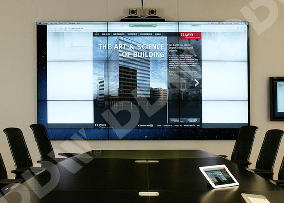 1.7m m 700 monitor estrecho estupendo del bisel de la pared 55 video de Samsung de los liendres para el alquiler DDW-LW550HN14