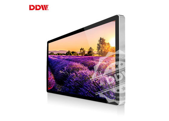 Exhibición transparente 50" del LCD de la versión de la industria pantalla DDW-AD5001SN de la publicidad