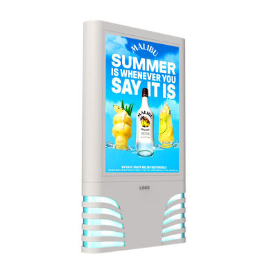 Fácil instalación impermeable p4 p5 p6 p8 p10 8000nits sección de aluminio exterior LED señalización digital