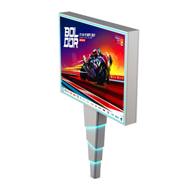 Diseño personalizado de alta gama 8000nits de acero p6 impermeable IP65 digital de la publicidad exterior para la publicidad