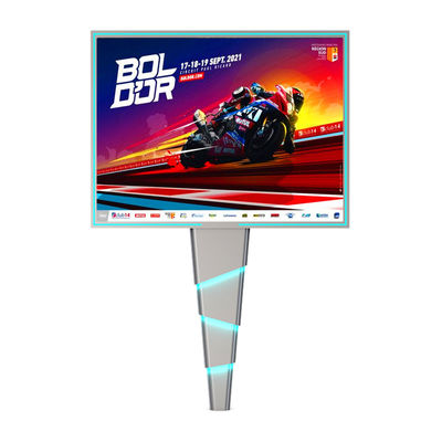 Diseño personalizado de alta gama 8000nits de acero p6 impermeable IP65 digital de la publicidad exterior para la publicidad