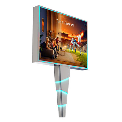 Alto brillo 8000 nits p6 impermeable IP65 LED pantalla exterior cartel de publicidad digital