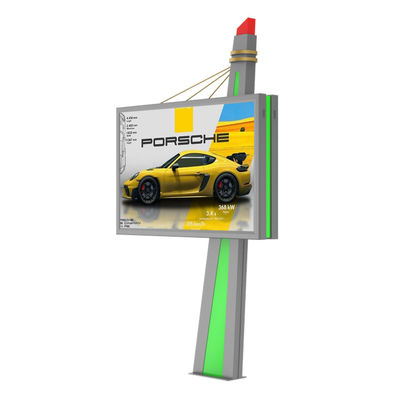 Diseño personalizado de alta gama 1920hz p6 impermeable pantalla de publicidad al aire libre led cartel