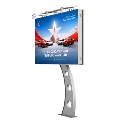 P6 8000nits acero IP65 impermeable digital publicidad electrónica al aire libre LED vallas publicitarias