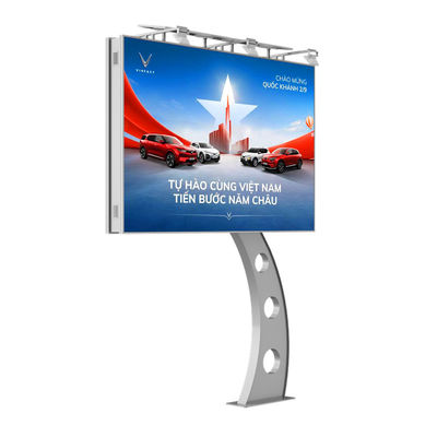 P6 8000nits acero IP65 impermeable digital publicidad electrónica al aire libre LED vallas publicitarias