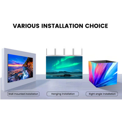 HD 4k Led Screen Indoor Fixed Led Screens Advertising Led Screen P1.56 P1.95 P2.5 P2.6 P2.9 P3.91 Pantalla de pantalla LED a todo color