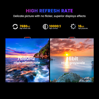 P5 P6.67 P8 P10 de color completo Aluminio exterior Pantalla LED de publicidad