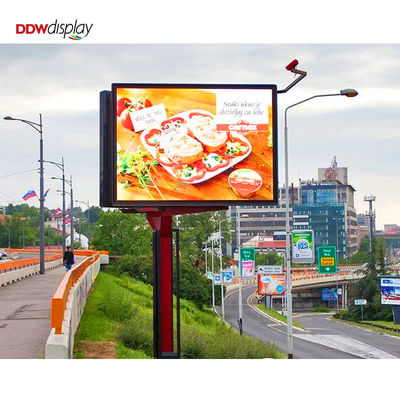 P5 P6.67 P8 P10 Pantalla LED exterior de vídeo de pared, señalización publicitaria, pantalla de aluminio exterior de LED, cartel de anuncios