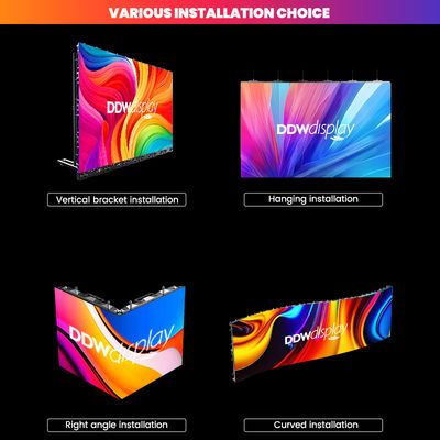 Display LED de alquiler de escenarios profesionales para rendimiento de 160/160° ángulo de visión y relación de contraste de 5000:1