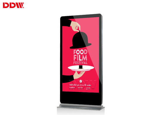 Señalización sola de Digitaces del soporte 1920*1080 43 brillo de TFT 1080p FHD 500cd/m2 de la pulgada