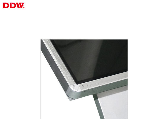 Quiosco del monitor de la pantalla táctil del alto brillo, función multi de la señal del quiosco de la publicidad del Lcd