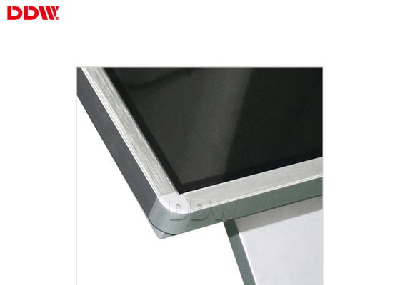 brillo DDW-AD4701TK de la exhibición del lcd del quiosco de información de la pantalla táctil del soporte del piso de 47 pulgadas alto