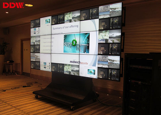 Regulador video de Hdmi de la pared del IP de la imagen en pantalla grande exhibición vertical de 10 pulgadas enchufable