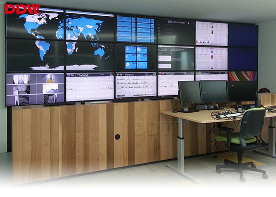 1080P videowall de la pantalla SNB Samsung, exhibición de pared de 5.3m m lcd para el centro comercial DDW-LW460HN09 de la demostración de la exposición