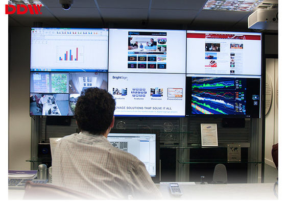 5.3m m 500 la pared 1920 x del vídeo de Samsung 46 de los liendres la sala de control 1080 de la resolución exhibe DDW-LW460HN09