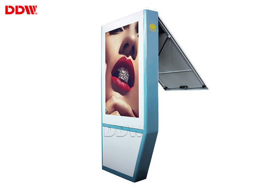 Inmueva para el aire libre de la señalización digital, pantalla táctil de 55" 3600 Watt