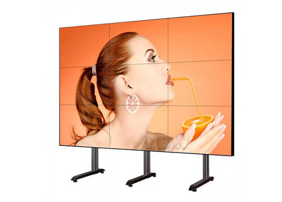 Entrada blanca video del punto 2 X HDMI de la pared 10.000 K de Rich Color Commercial LCD