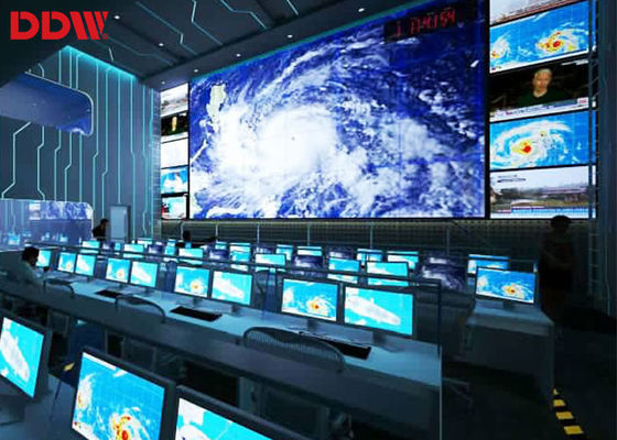 Pared video de alta resolución del CCTV para el aeropuerto, estación HD 1920x1080P