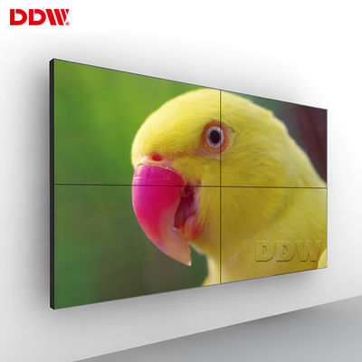 1,8 la pared video de la pulgada HDMI del milímetro 55, DVI entró las pantallas LCD inconsútiles 1920x1080