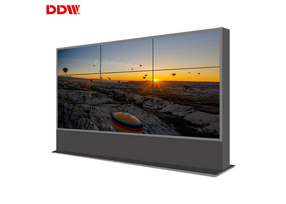 La pared video del LCD del bisel estrecho 46 exhibe de verdad el centro de venta del estado