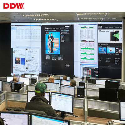 Matriz video de la pared del CCTV 2x2 de PTZ, regulador video de la pared del LCD del ratón del teclado de la ayuda