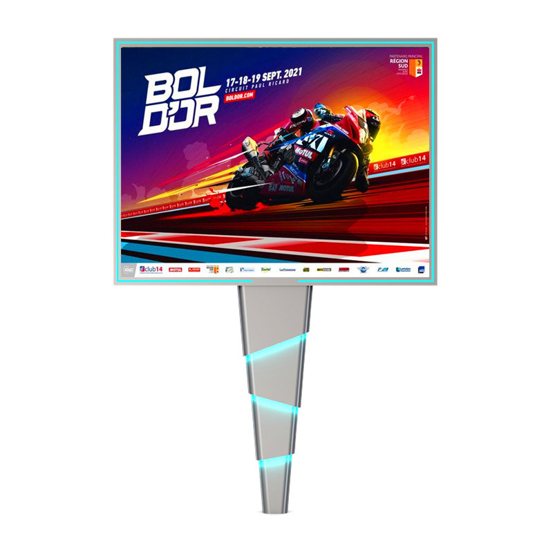 Diseño personalizado de alta gama 8000nits de acero p6 impermeable IP65 digital de la publicidad exterior para la publicidad