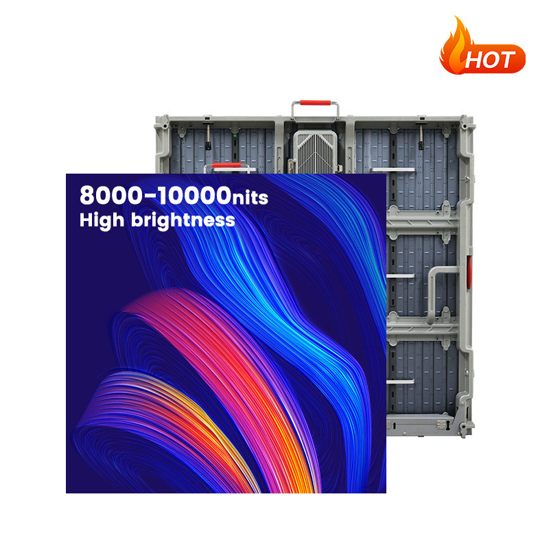 P5 P6.67 P8 P10 de color completo Aluminio exterior Pantalla LED de publicidad